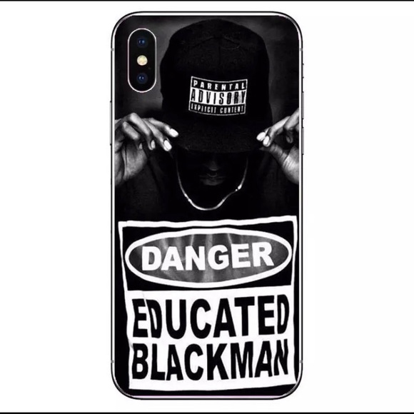 Other - Danger Educated Black Man IPhone Case 🖤🖤
